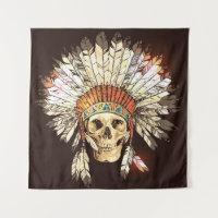 Handgezeichnete Native-Amerikanische Ureinwohner-H