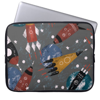 Handgezeichnete, niedliche Bleistiftfarbe Laptopschutzhülle