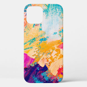 Handgezeichnete Ölmalerei. Abstrakter Kunsthinterg Case-Mate iPhone Hülle