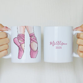 Handgezeichnete Palettenschuhe Kaffeetasse