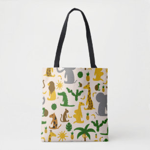 Handgezeichnete pastellfarbige Illustration nahtlo Tasche