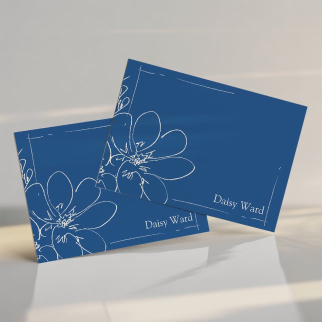 Handgezeichnete rustikale Wildblume personalisiert (Von Creator hochgeladen)