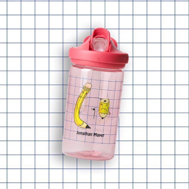 Handgezeichnete Schulbedarf Trinkflasche (Hand Drawn School Supplies Water Bottle
)