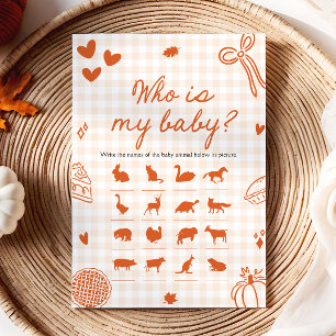 Handgezeichnete Süsse Pie, die mein Baby Game ist Einladung