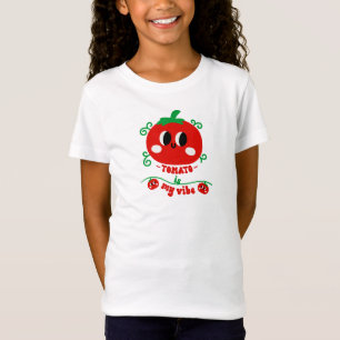 Handgezeichnete Tomate ist mein Vibe T-Shirt