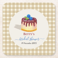 Handgezeichnete Torte Dessert Süß Cute Brautparty 