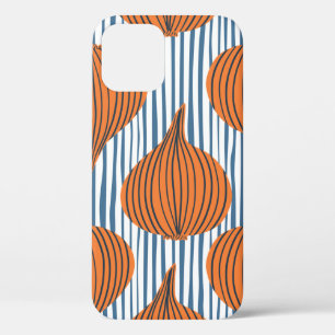 Handgezeichnete Zwiebelwanne pflanzliche Tapete. M Case-Mate iPhone Hülle