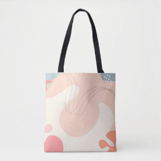 Handgezeichneter aktueller Abstrakter Hintergrund Tasche