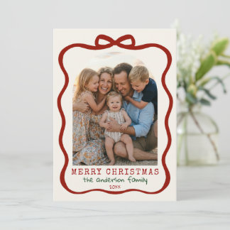 Handgezeichneter Frohe Weihnachten Bogen Foto Arch