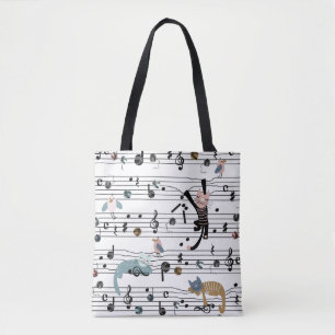 Handgezeichneter niedlicher Cartoon nahtloser Must Tasche