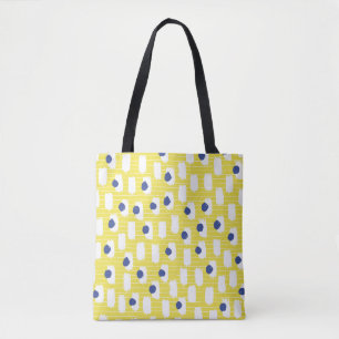 Handgezeichneter Pinselstrich nahtlos Muster. Tasche