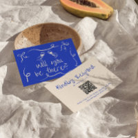 Handgezeichneter Quirky QR Code Moderne einzigarti