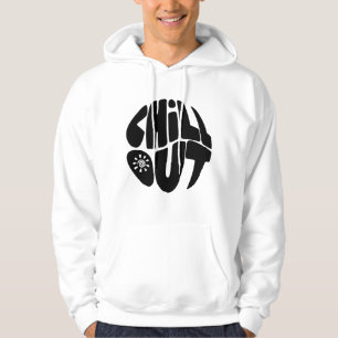 Handgezeichneter Satz in Kugelform Hoodie