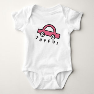 Handgezeichneter Strandball Baby Strampler