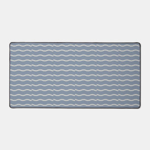 Handgezeichneter welliger Tick-Strich   Verblasste Schreibtischunterlage