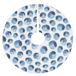 Handgezeichnetes Aquarell Nahtloses Tapete Polyester Weihnachtsbaumdecke