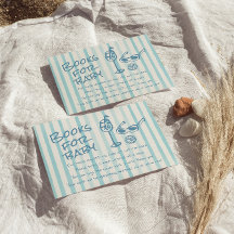 Handgezeichnetes Blue Baby an Bord Boy Book Reques
