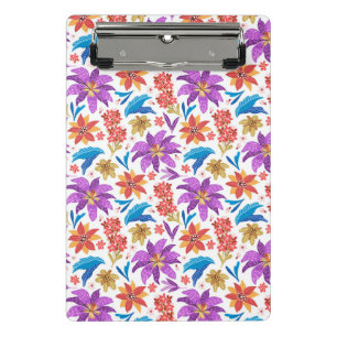 Handgezeichnetes, exotisches Muster-70703 Mini Klemmbrett