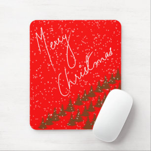 Handgezeichnetes Frohe Weihnachten Mousepad