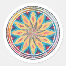 Handgezeichnetes geometrisches Mandala