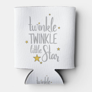 Handgezeichnetes Kinderzimmer Rhymes Bild Twinkle Dosenkühler