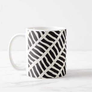 Handgezeichnetes Muster nahtlos. Abstraktes Geomet Kaffeetasse