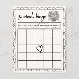 Handgezeichnetes Scalloping Prestige Bingo-Duschsp