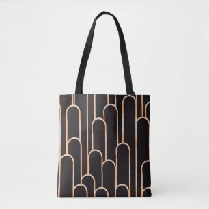 Handgezeichnetes Wasserfarbenmuster, nahtlos, geom Tasche