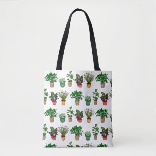 Handgezogene Häuser Tasche