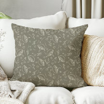 Handgezogene Pilze Acorns-Wald