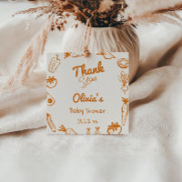 Handgezogenes Gemüse, selbst geerntet, Babydusche