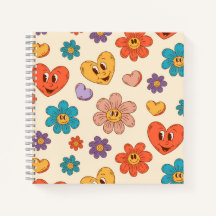 Handgezogenes Liebe-Notebook