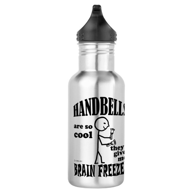 Handglocken, Hirngefroren Edelstahlflasche (Rechts)
