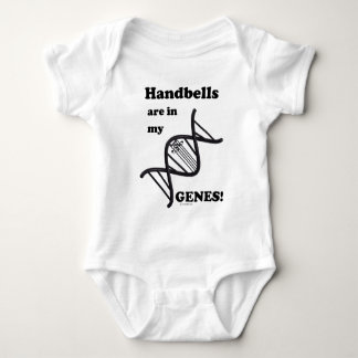 Handglocken sind in meinen Genen Baby Strampler