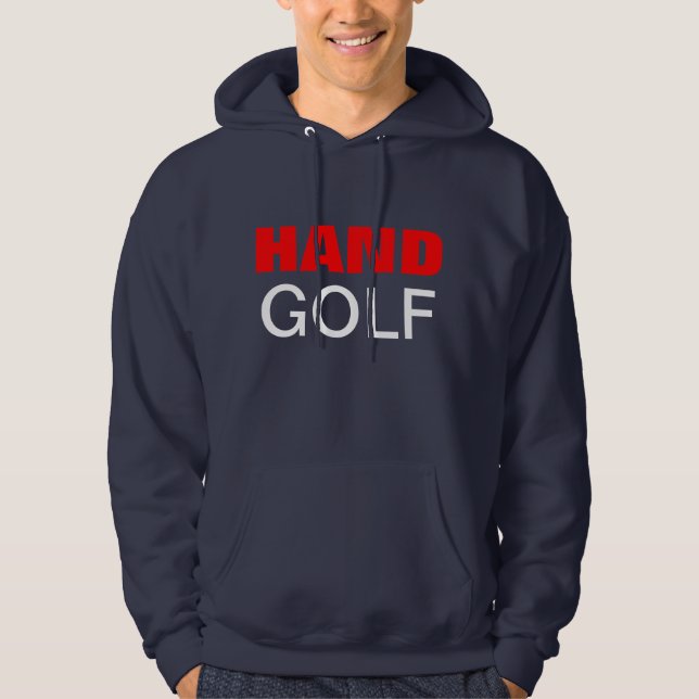 HANDgolfHOODIE Hoodie (Vorderseite)