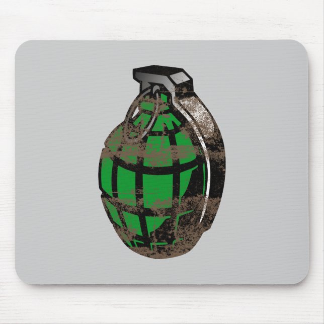 Handgranate Mousepad (Vorne)