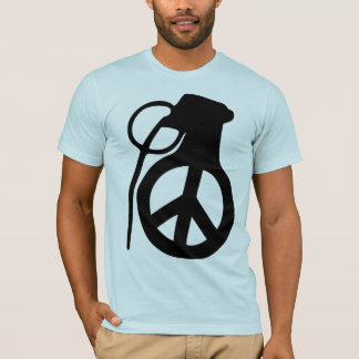 Handgranaten-Friedenszeichen T-Shirt