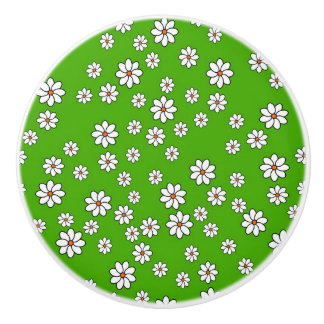 Handgriff aus Daisy-Keramik Keramikknauf