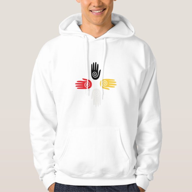 Handgriff für medizinische Räder Hoodie (Vorderseite)