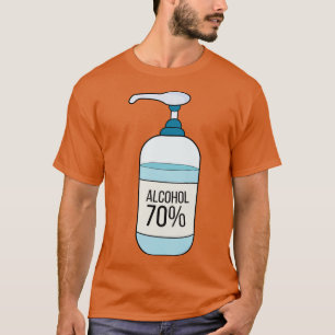Handgürtel mit 70 Alkohol T-Shirt