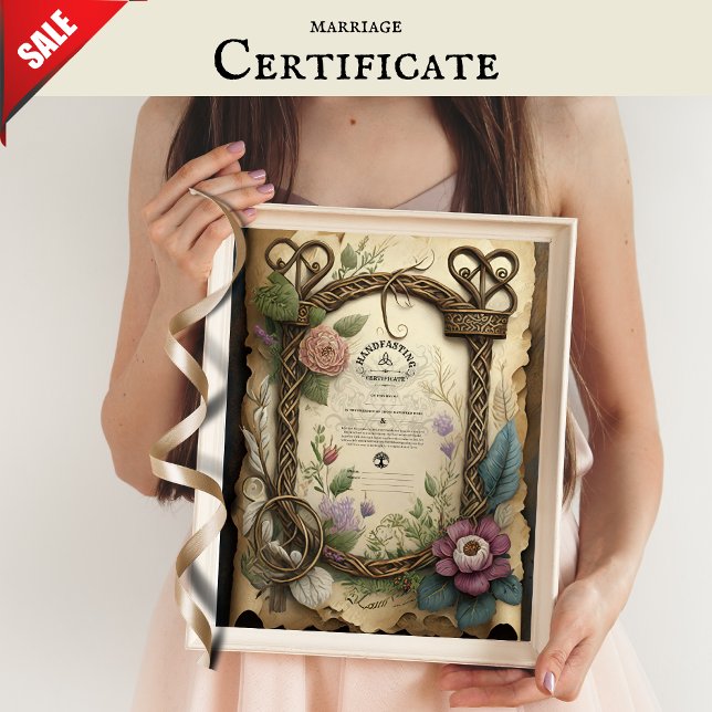 HANDHABUNG DER ZERTIFIKATION FLORAL CELTIC WICCA P POSTER (Von Creator hochgeladen)
