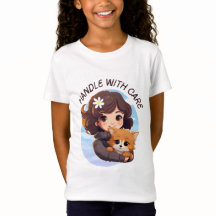 Handhabung mit Care T-Shirt KId T Shirt