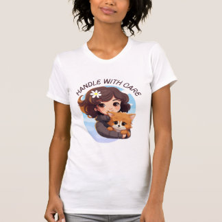 Handhabung mit Care-T-Shirt T-Shirt