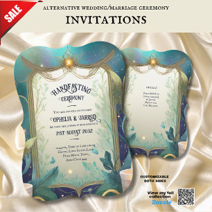 HANDHABUNG VON ERSUCHUNGEN GREEN GOLD ETHEREAL EINLADUNG