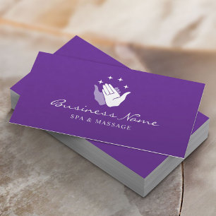 Handheilung Massage Therapie Wellness WELLNESS-CEN Visitenkarte