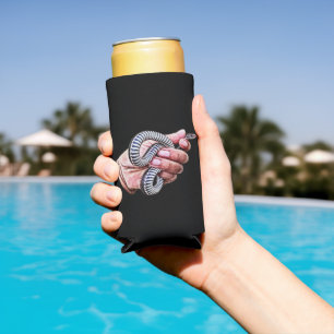 Handheld Baby Schlange Reptil Art Selters Dosenkühler