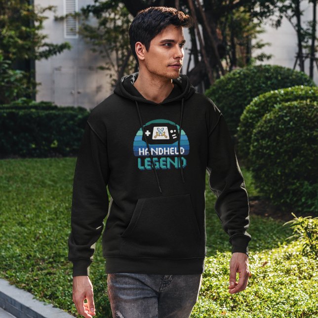 Handheld-Legende - Retro Gamer Hoodie (Von Creator hochgeladen)