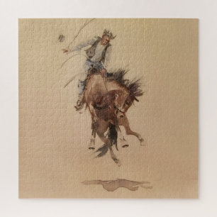 Handhüllen einer Bronc von Edward Borein