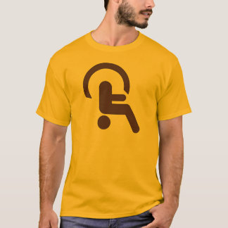 Handicap Handicap Auf dem Weg nach unten Behindert T-Shirt