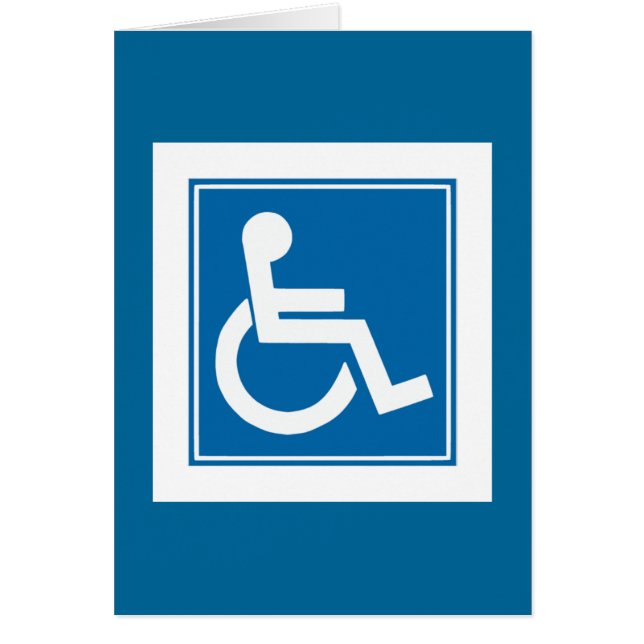 Handicap Sign (Vorne)